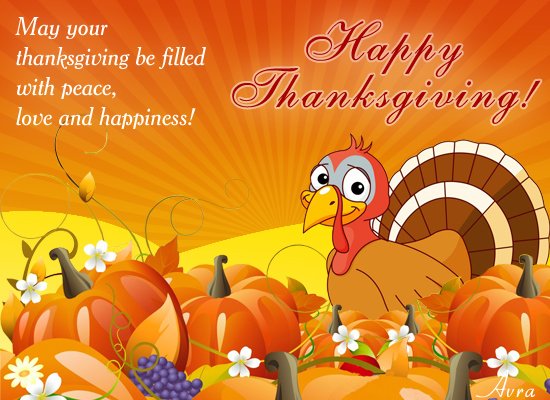 Happy Thanksgiving Greetings Messages for Friends on Facebook