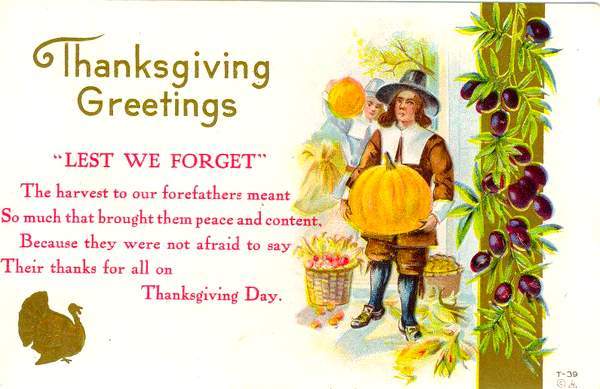 Happy Thanksgiving Message