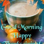 Morning Thanksgiving Coffee Image